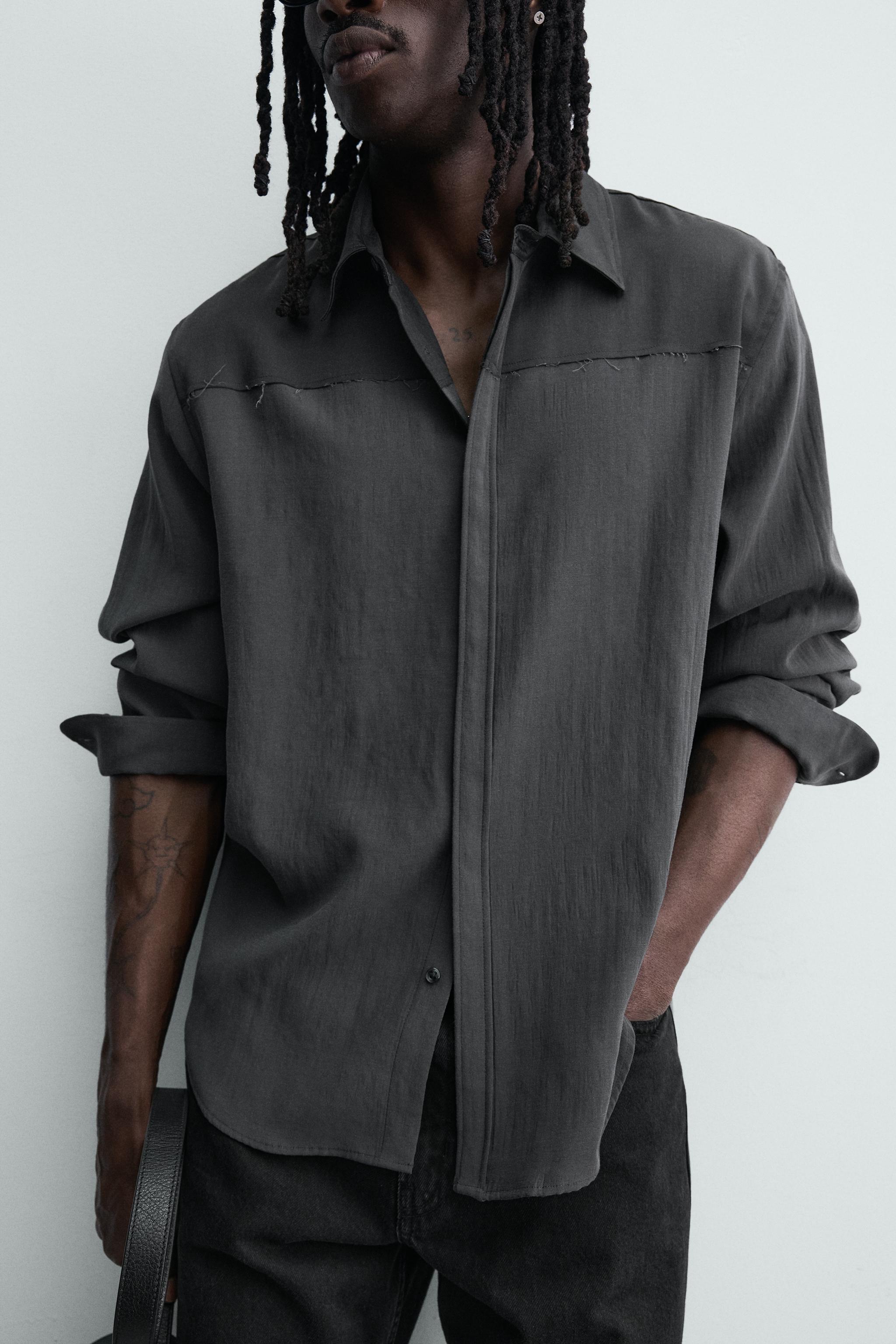 CHEMISE FLUIDE COLOR BLOCK